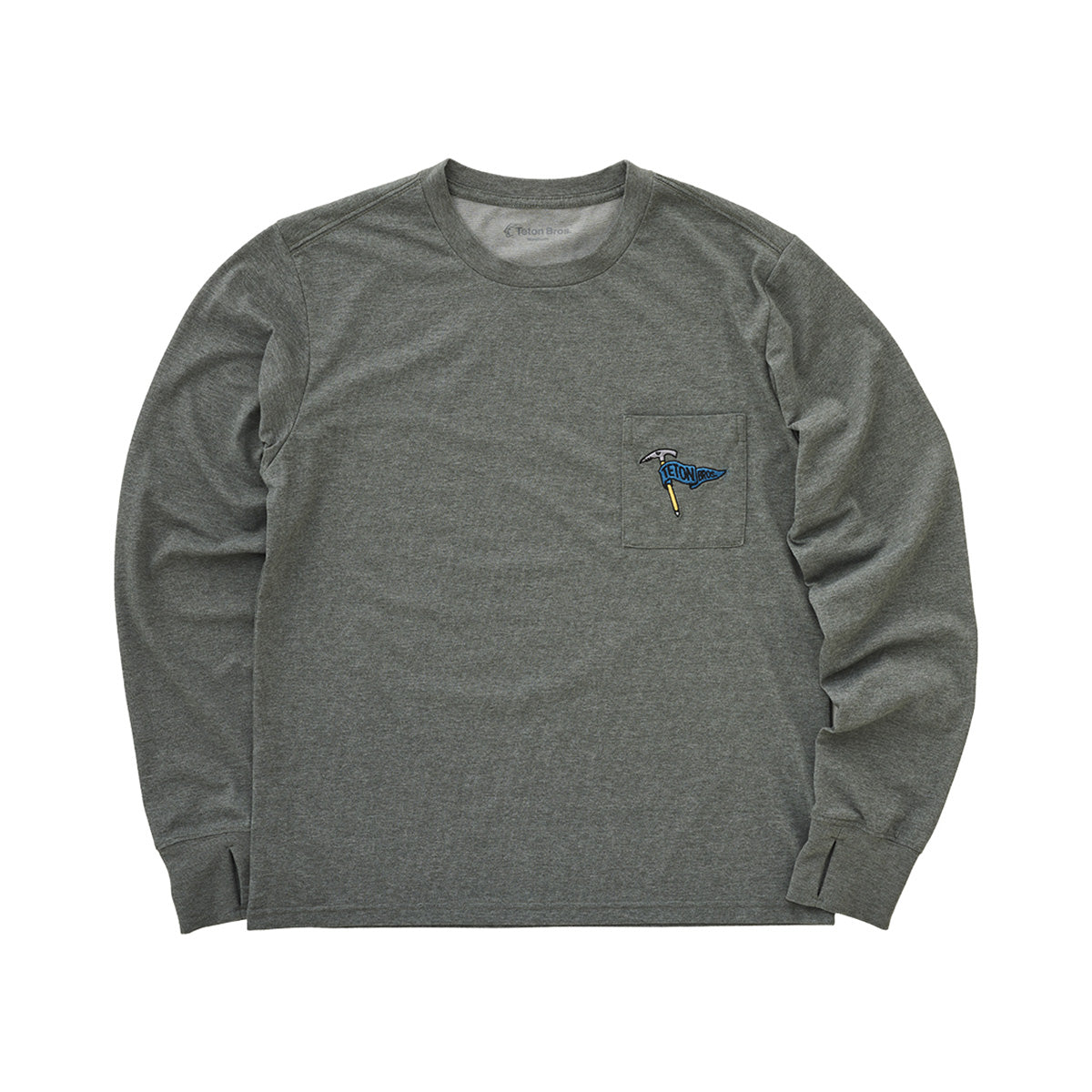 メンズ TB アックス ロングスリーブ ティー TB Axe L/S Tee M [Teton Bros. ティートンブロス]