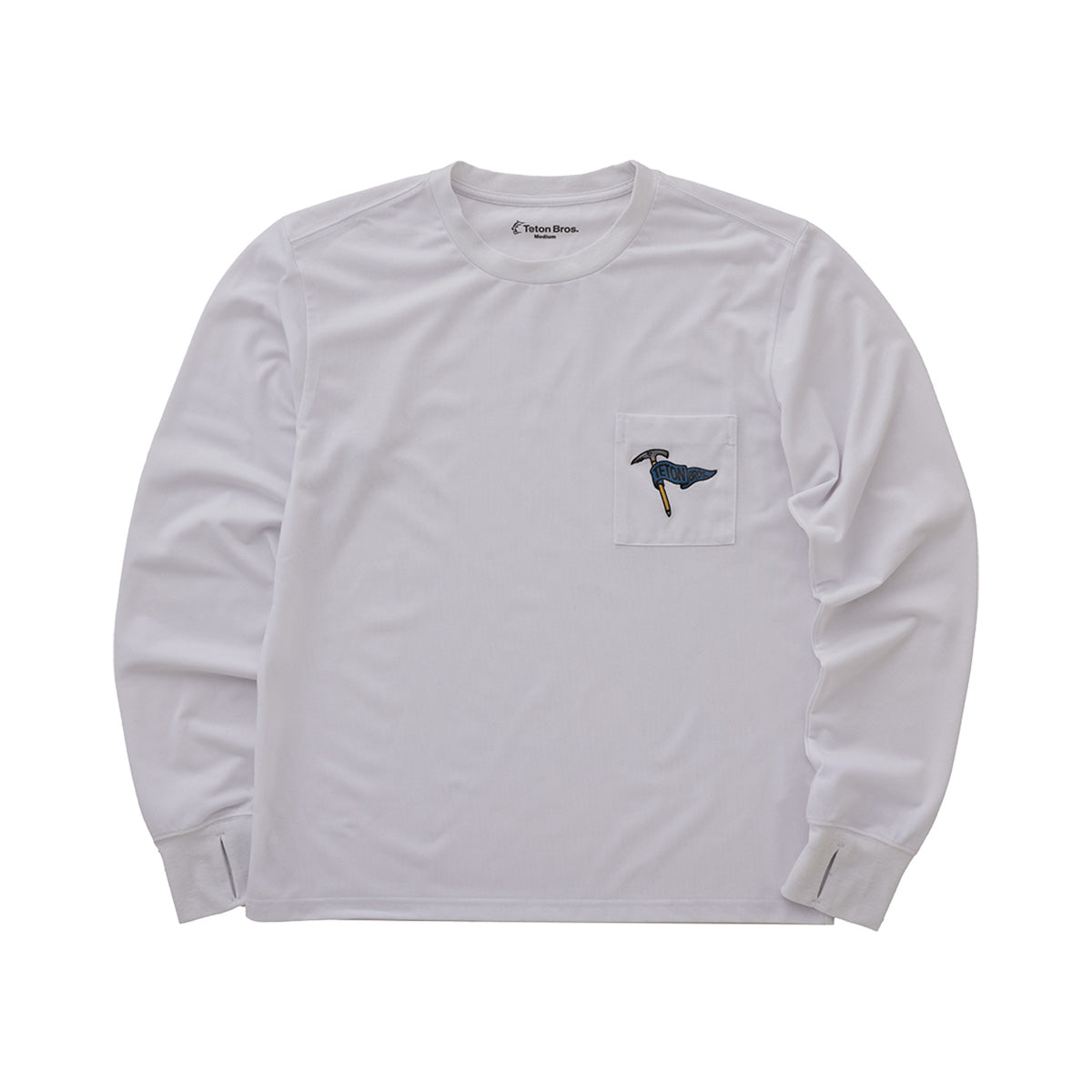 （Lサイズ）メンズ TB アックス ロングスリーブ ティー TB Axe L/S Tee M [Teton Bros. ティートンブロス]