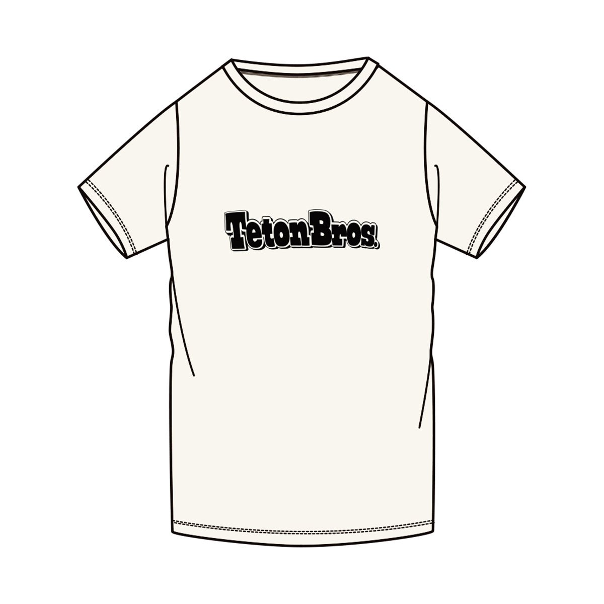 Teton Bros. ティートンブロス TB ロゴ ティー メンズ - STRIDE LAB ONLINE STORE（ストライド ラボ）